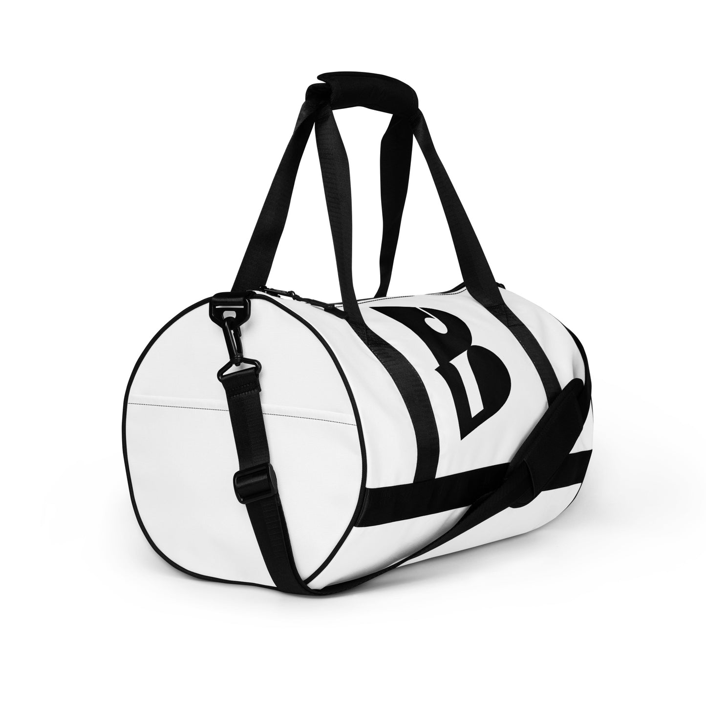 IzyBeats logo print gym bag