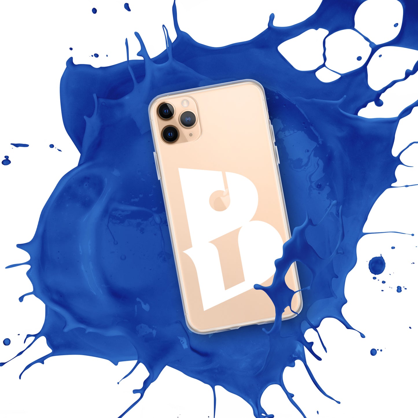 Clear Izy Beats Logo Case for iPhone®