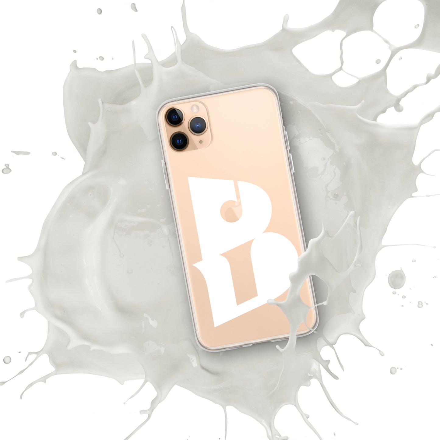 Clear Izy Beats Logo Case for iPhone®