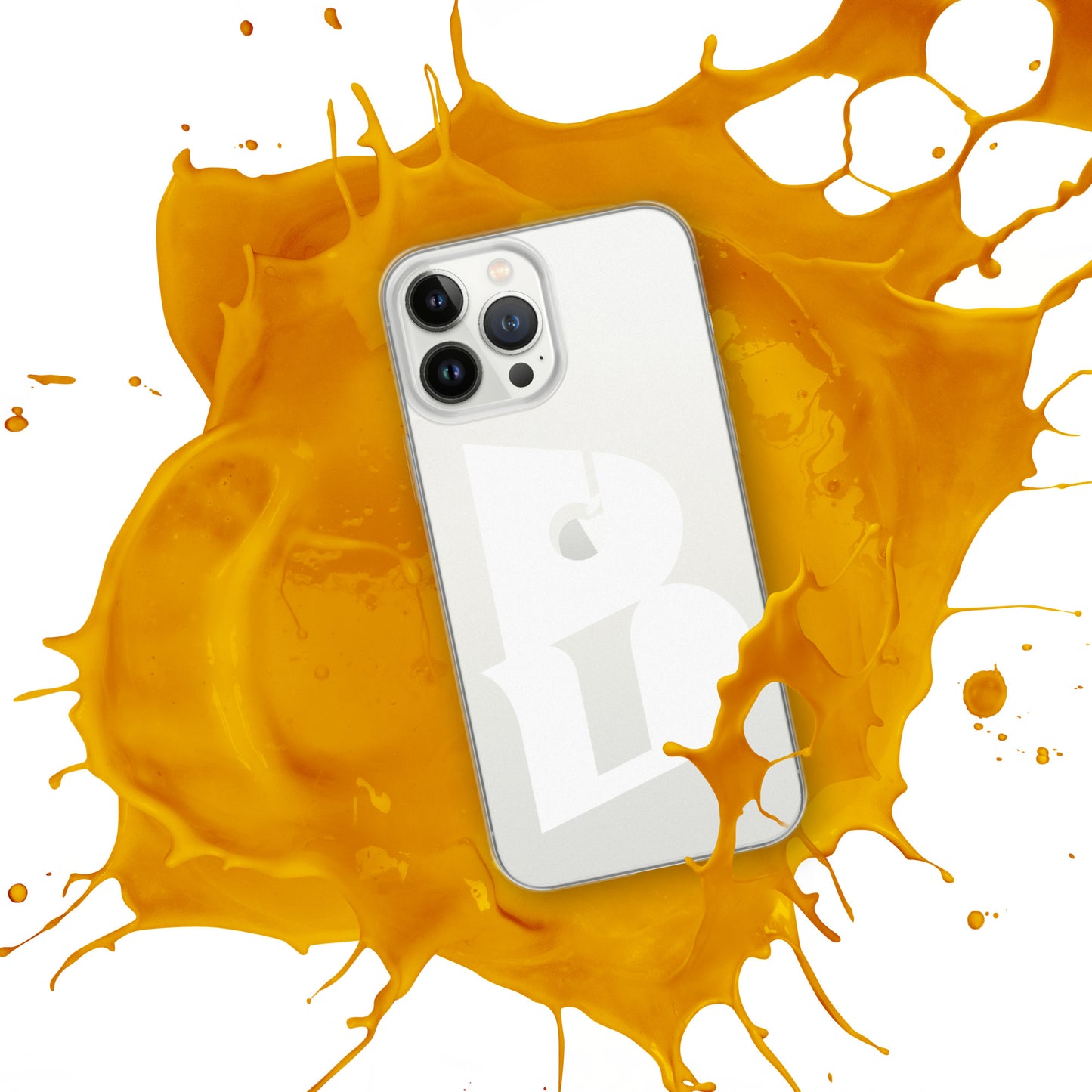 Clear Izy Beats Logo Case for iPhone®