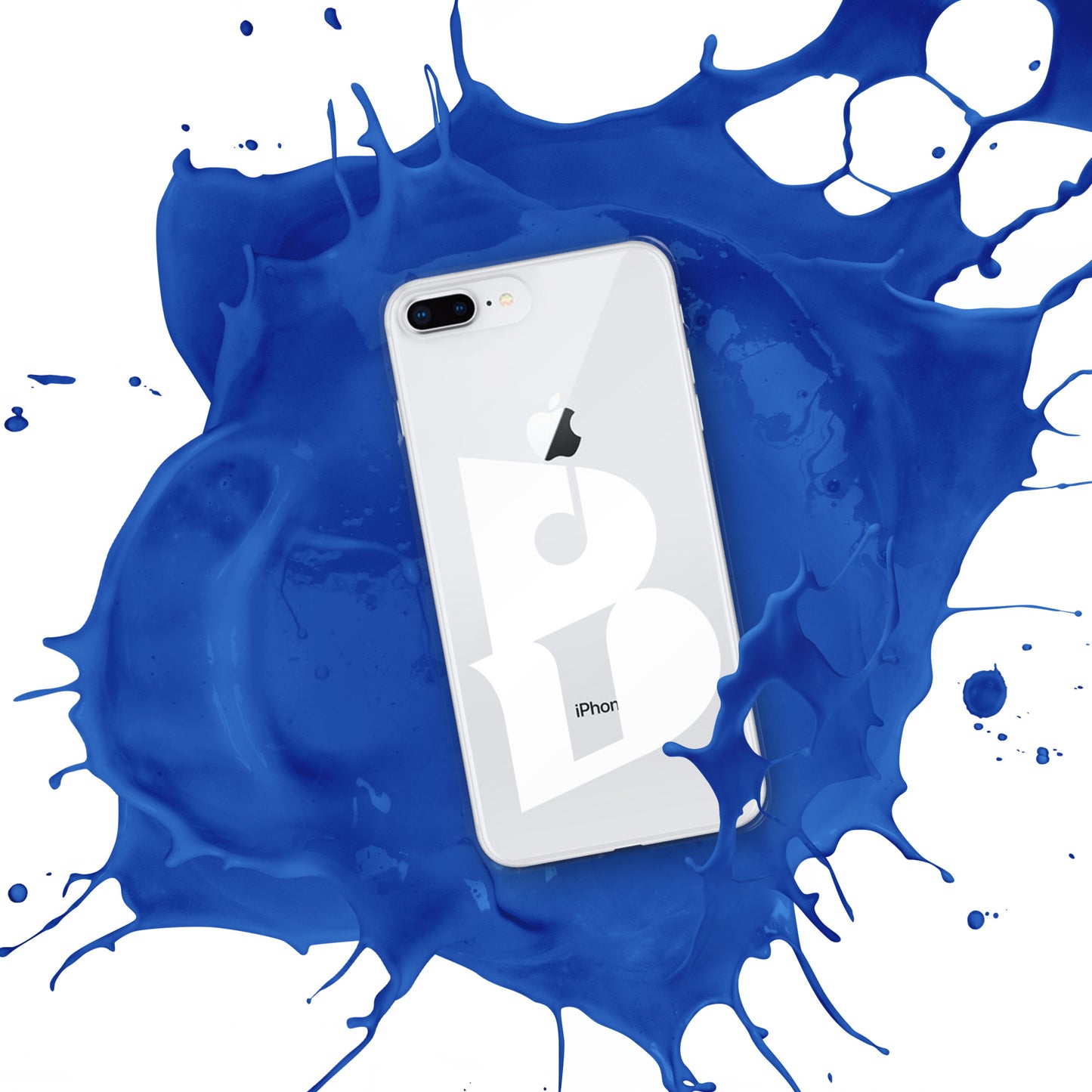 Clear Izy Beats Logo Case for iPhone®