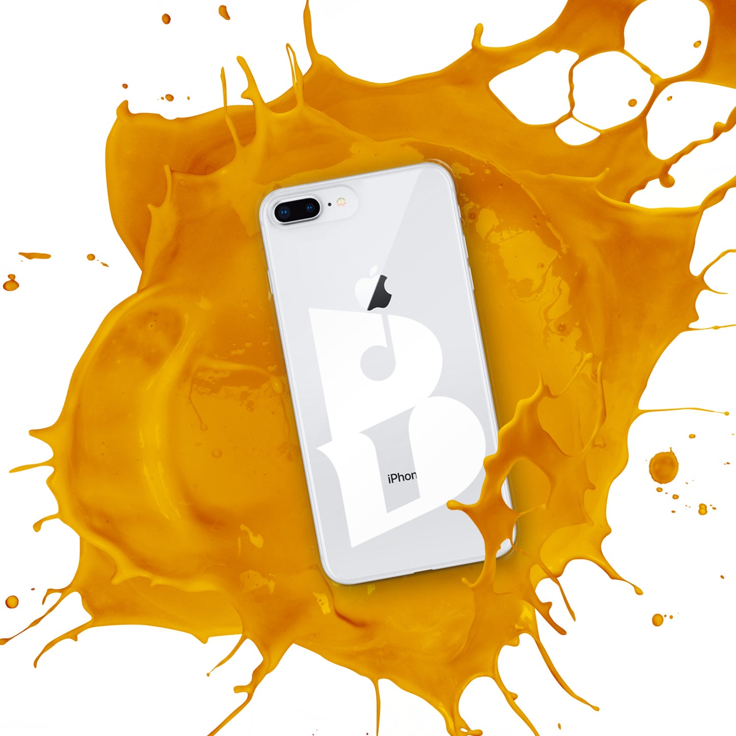 Clear Izy Beats Logo Case for iPhone®