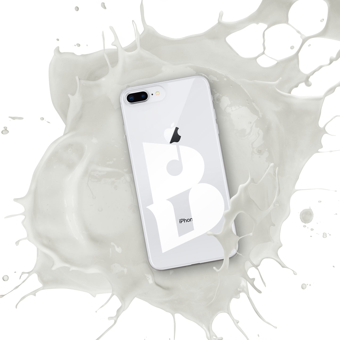 Clear Izy Beats Logo Case for iPhone®