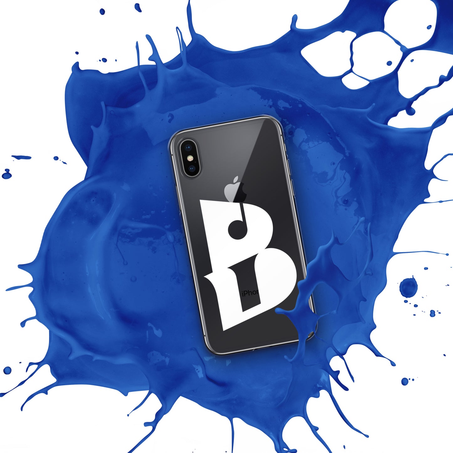 Clear Izy Beats Logo Case for iPhone®