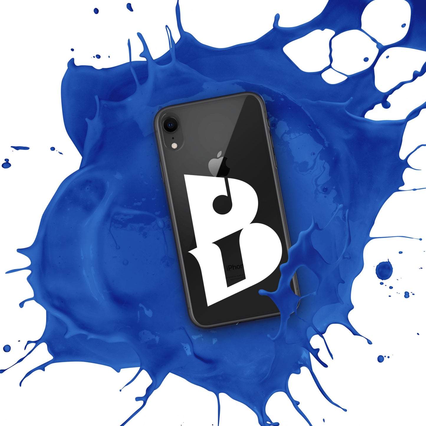 Clear Izy Beats Logo Case for iPhone®