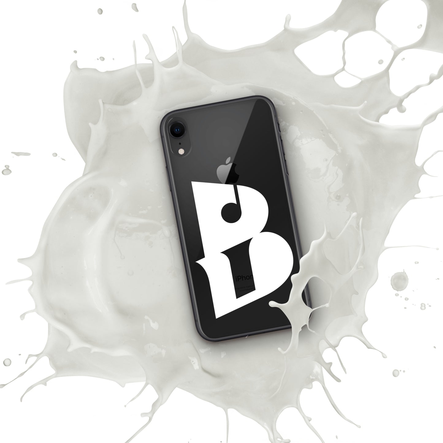 Clear Izy Beats Logo Case for iPhone®