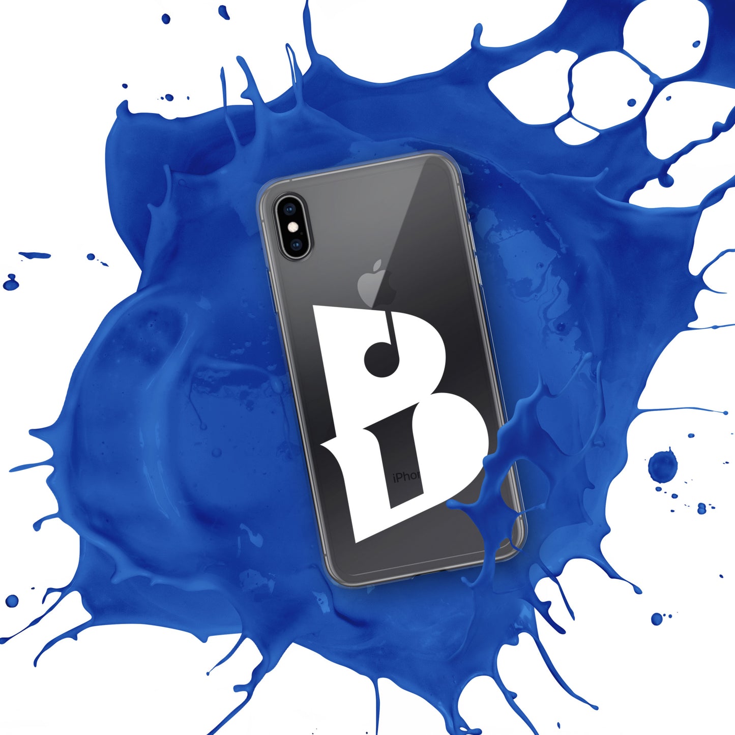 Clear Izy Beats Logo Case for iPhone®