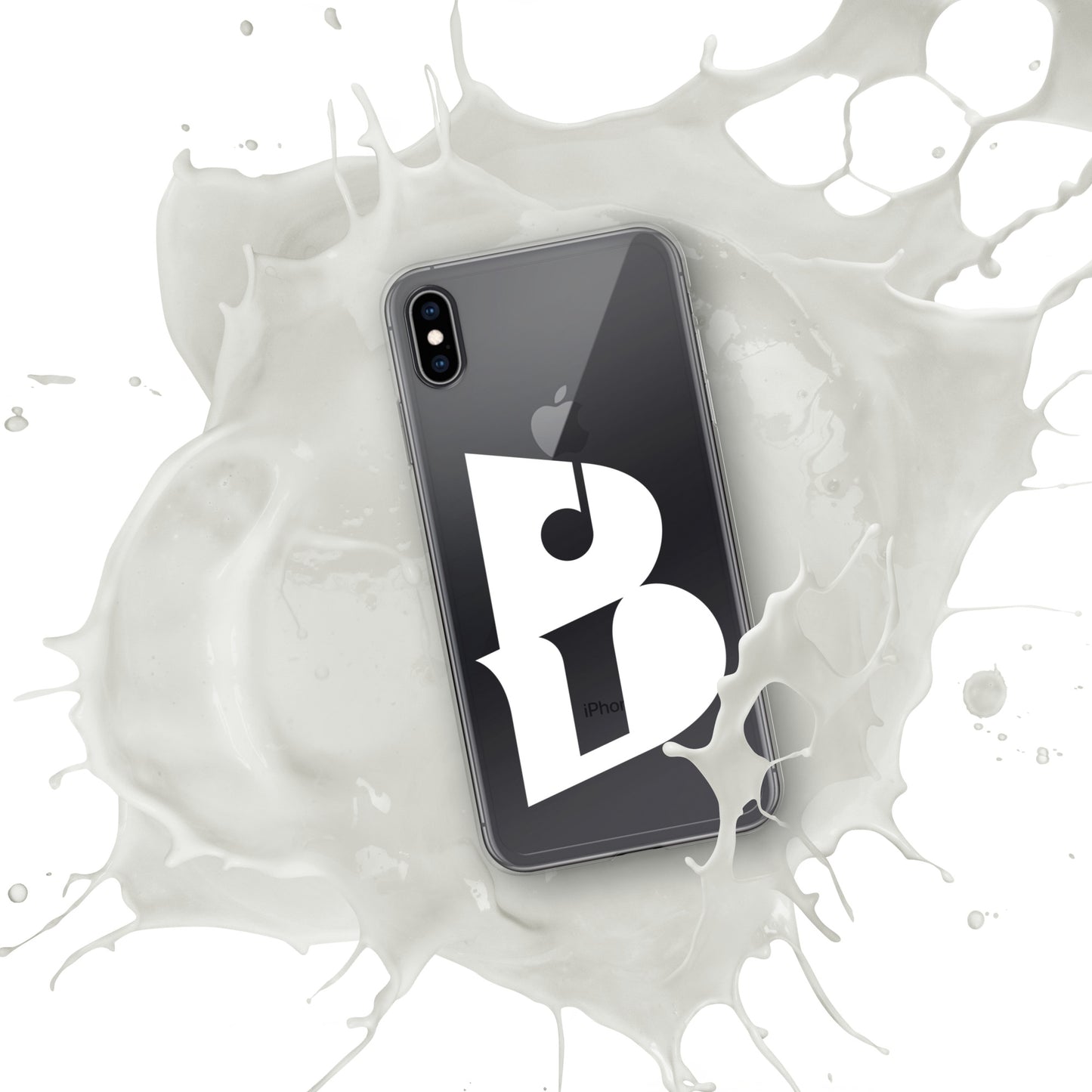 Clear Izy Beats Logo Case for iPhone®