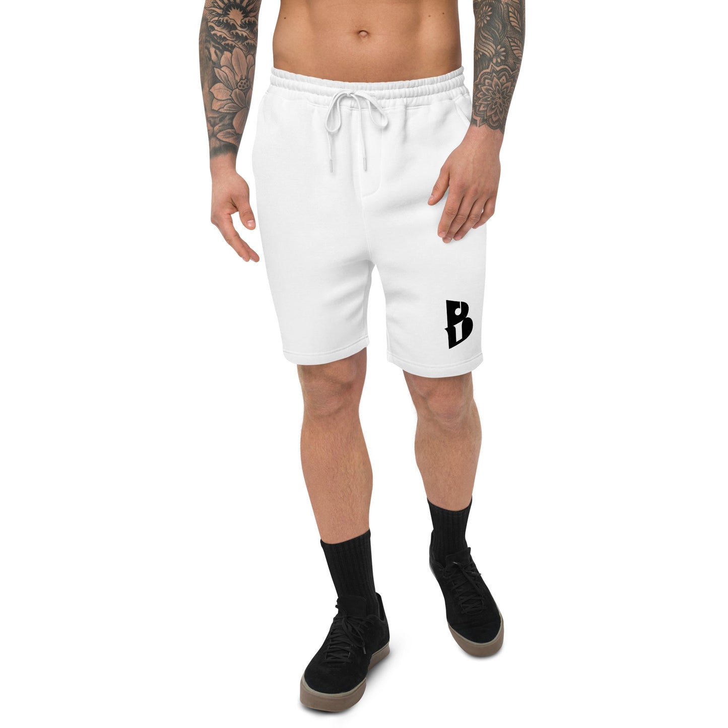 Men's IzyBeats logo fleece shorts