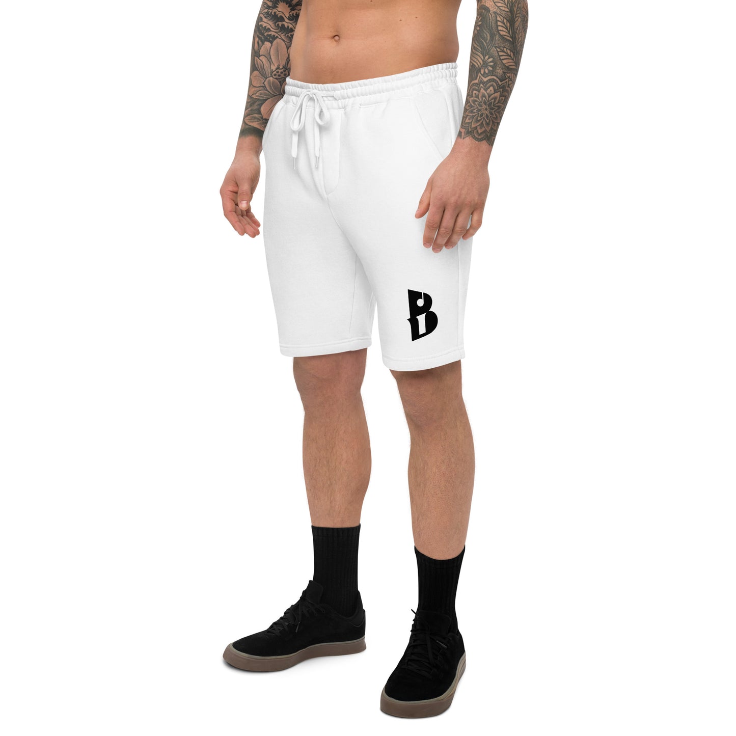 Men's IzyBeats logo fleece shorts