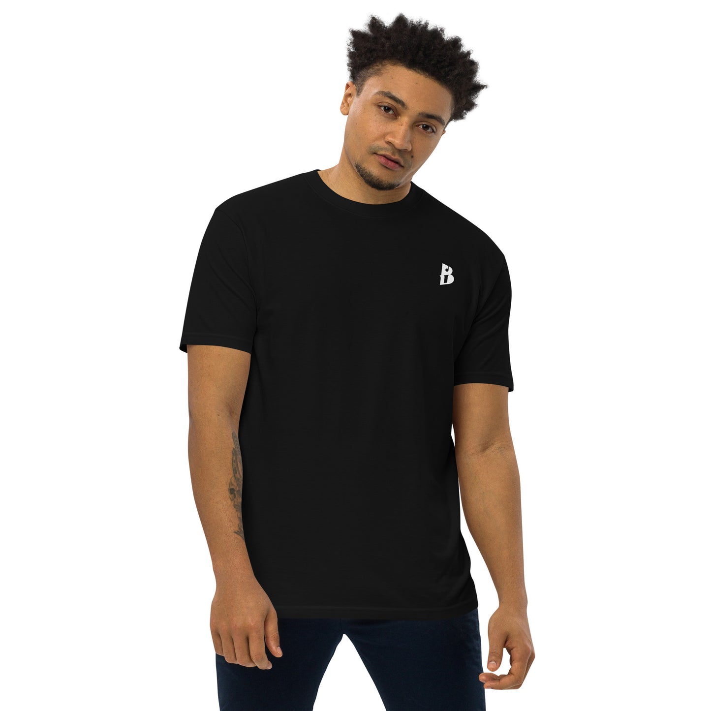 Men’s IzyBeats Logo premium heavyweight tee