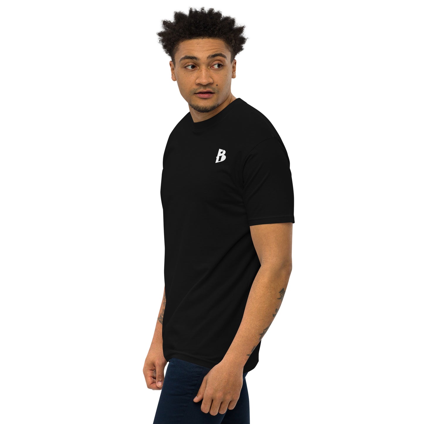 Men’s IzyBeats Logo premium heavyweight tee
