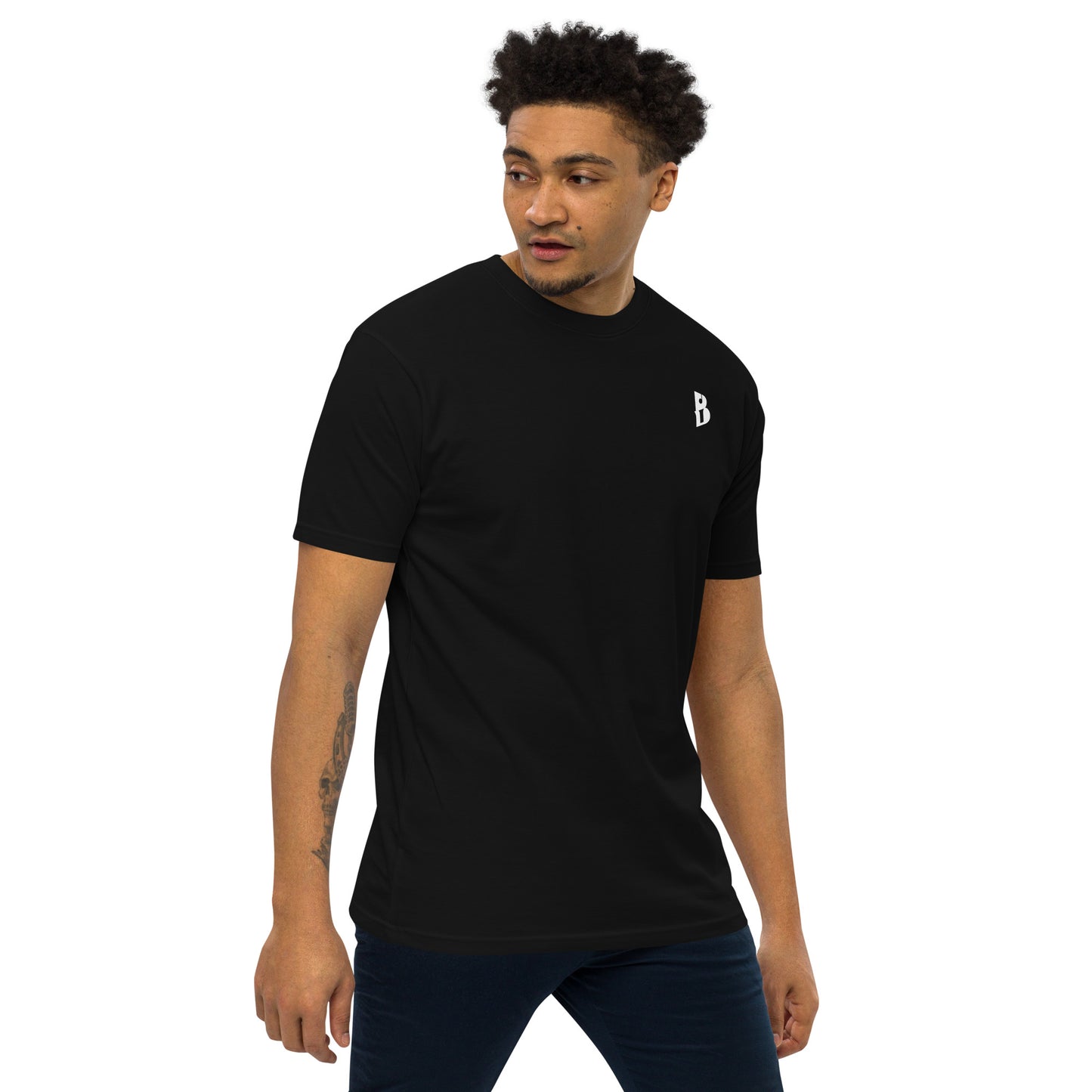 Men’s IzyBeats Logo premium heavyweight tee