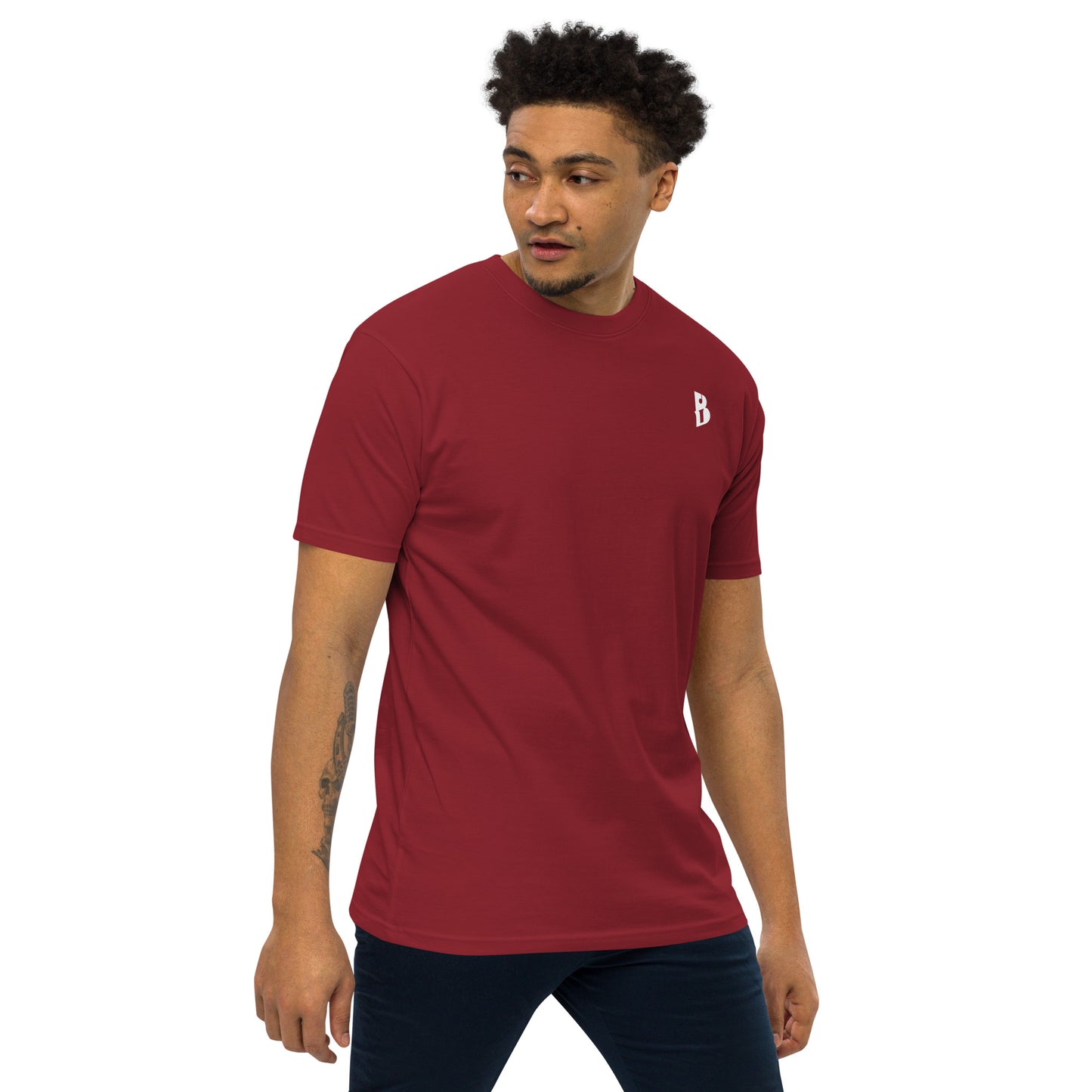 Men’s IzyBeats Logo premium heavyweight tee