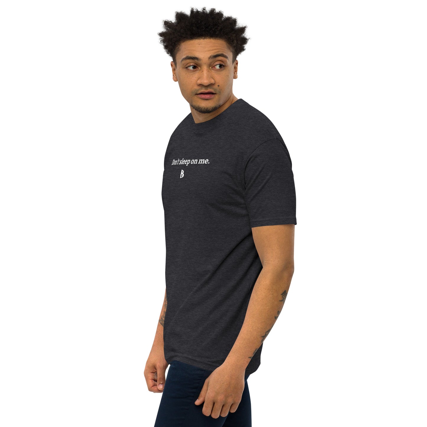 Men’s “Don’t Sleep On Me” premium heavyweight tee