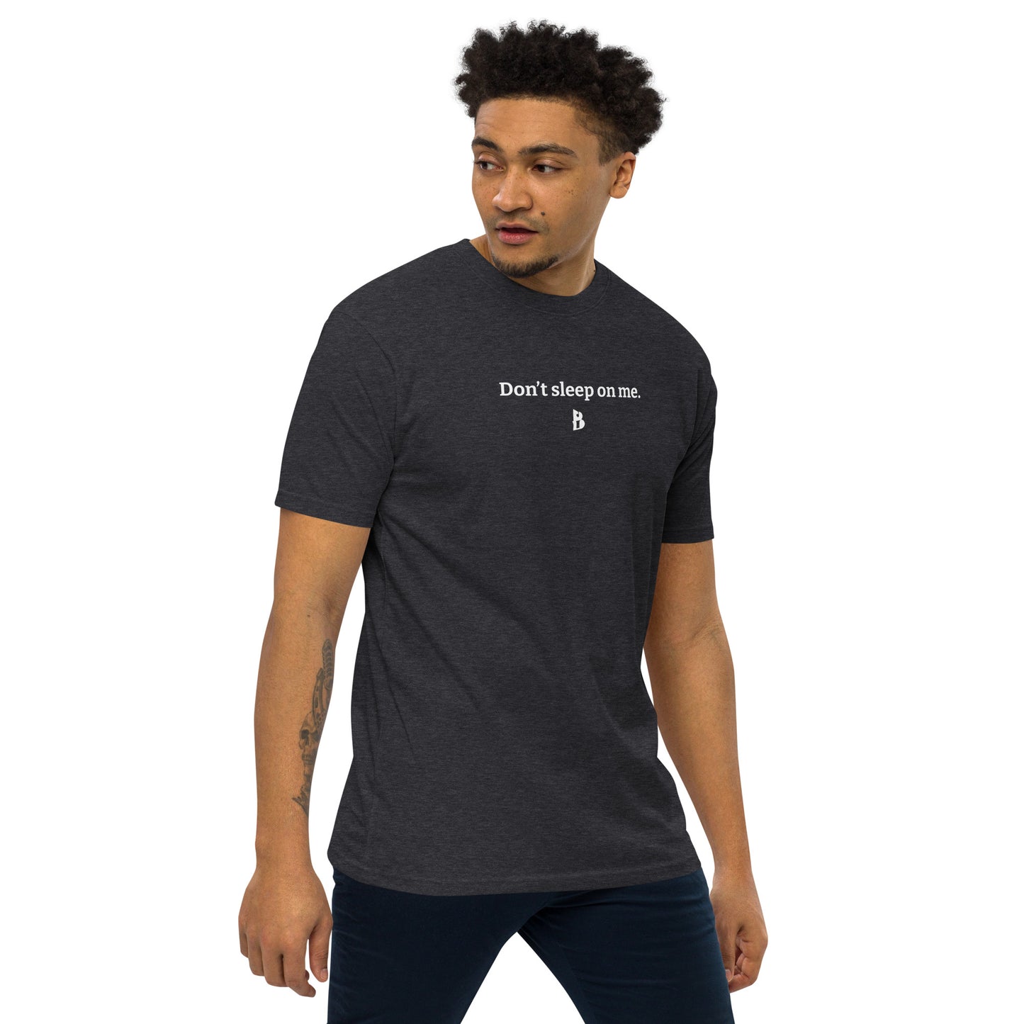 Men’s “Don’t Sleep On Me” premium heavyweight tee
