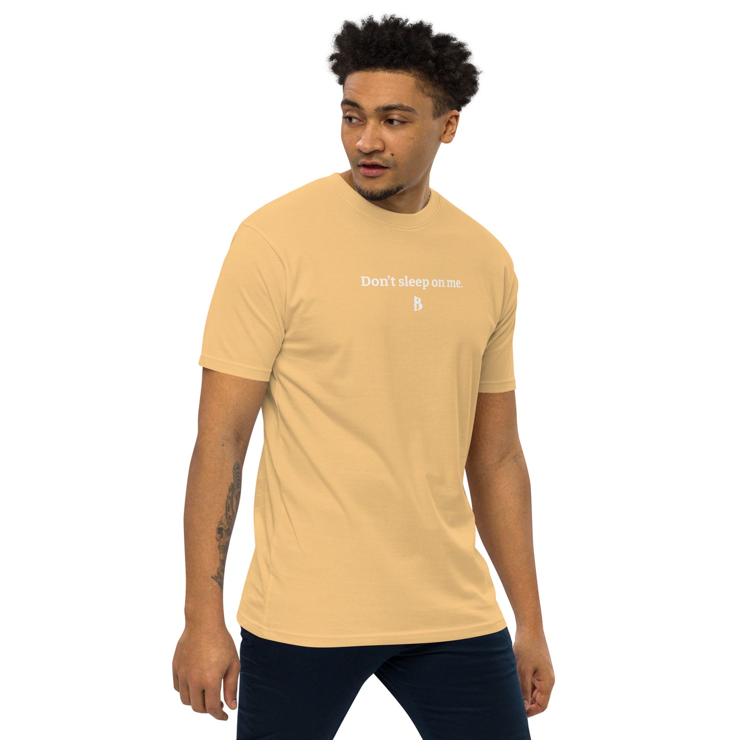 Men’s “Don’t Sleep On Me” premium heavyweight tee