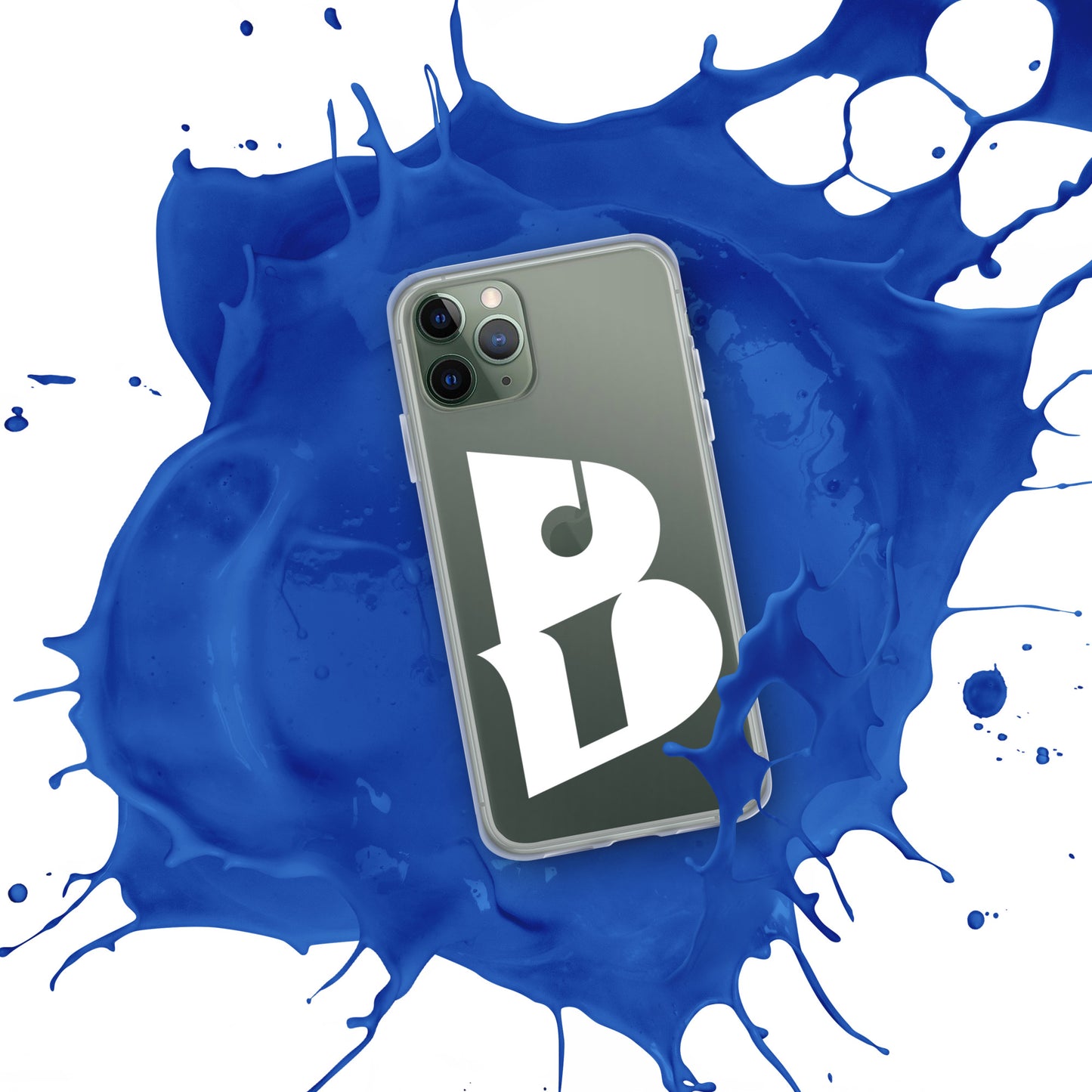 Clear Izy Beats Logo Case for iPhone®
