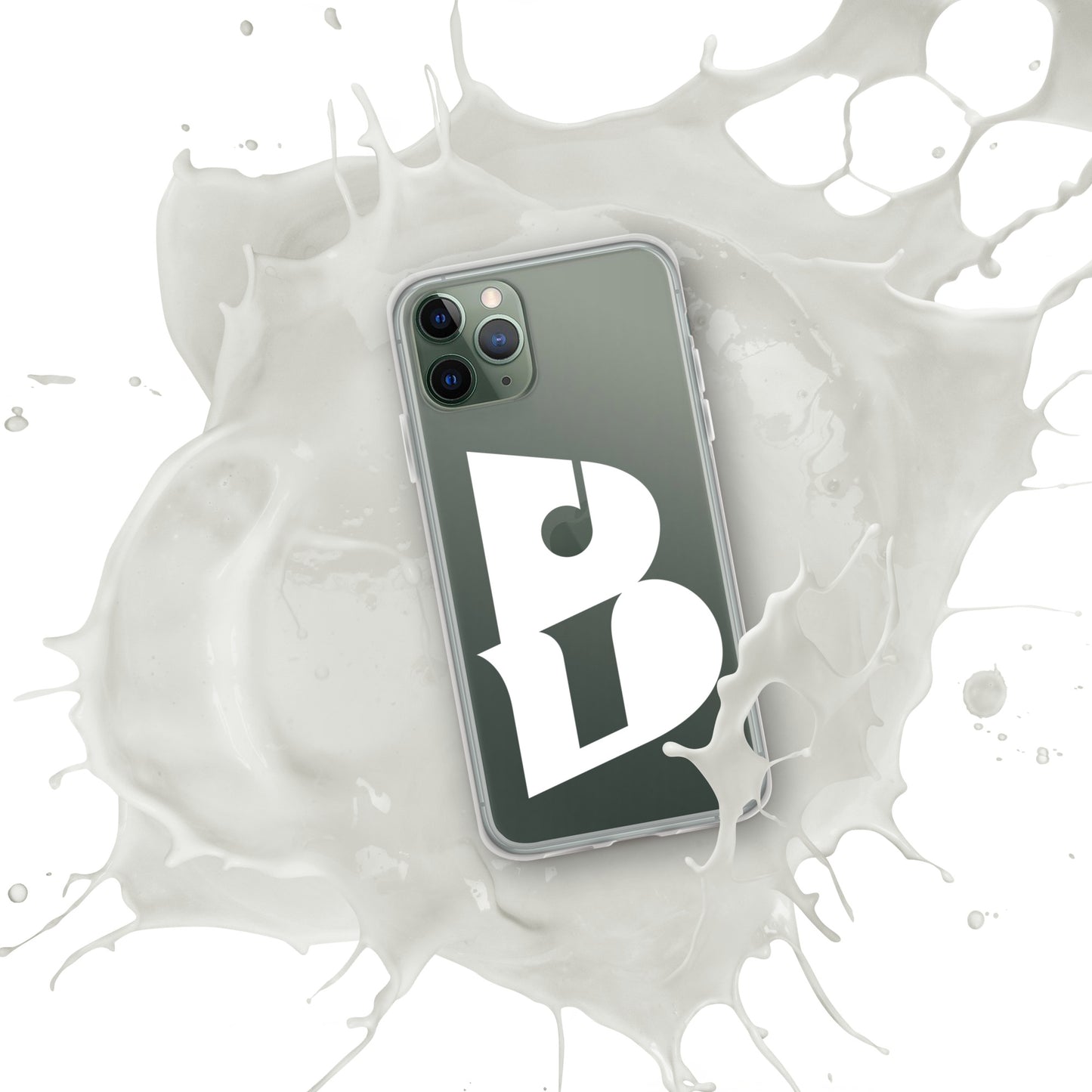 Clear Izy Beats Logo Case for iPhone®
