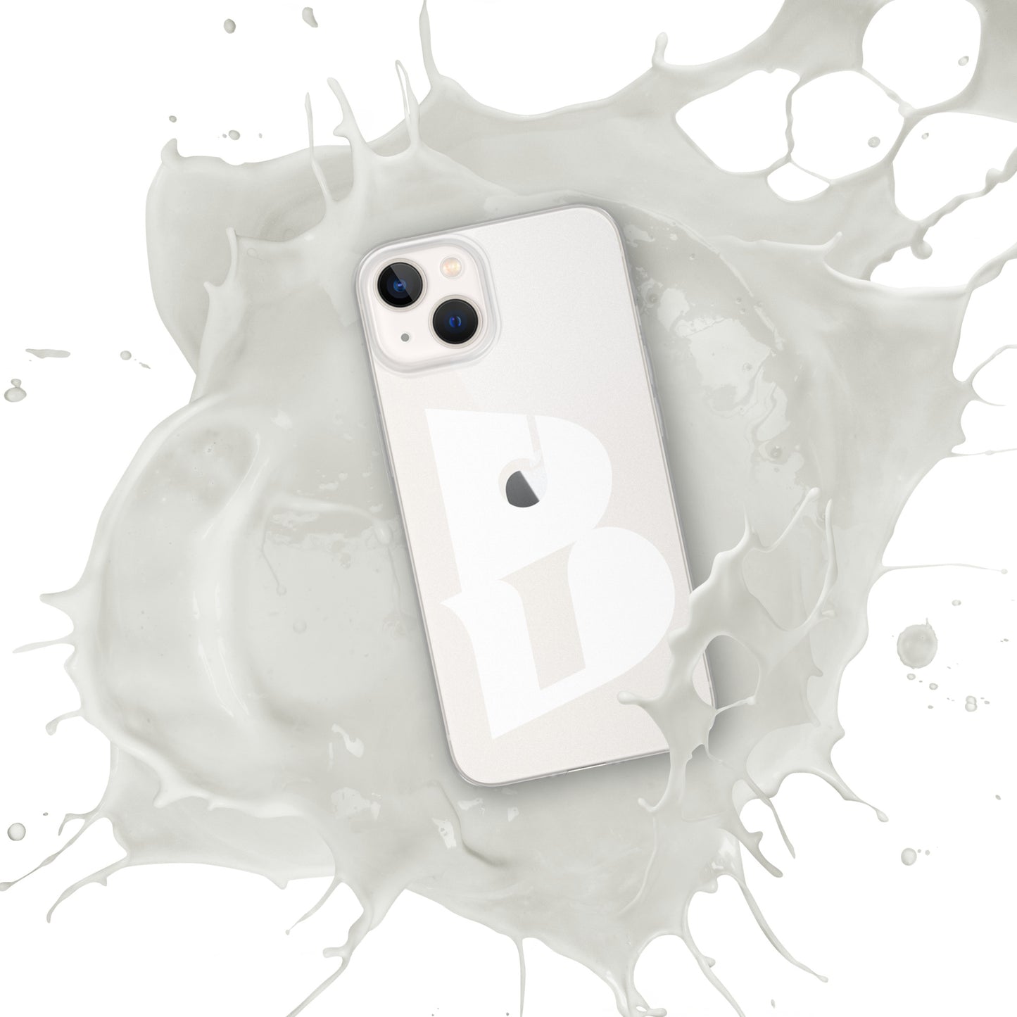 Clear Izy Beats Logo Case for iPhone®