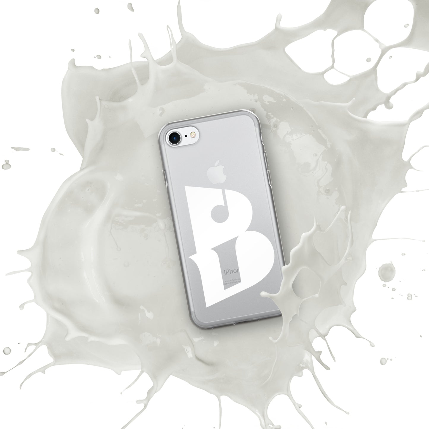 Clear Izy Beats Logo Case for iPhone®