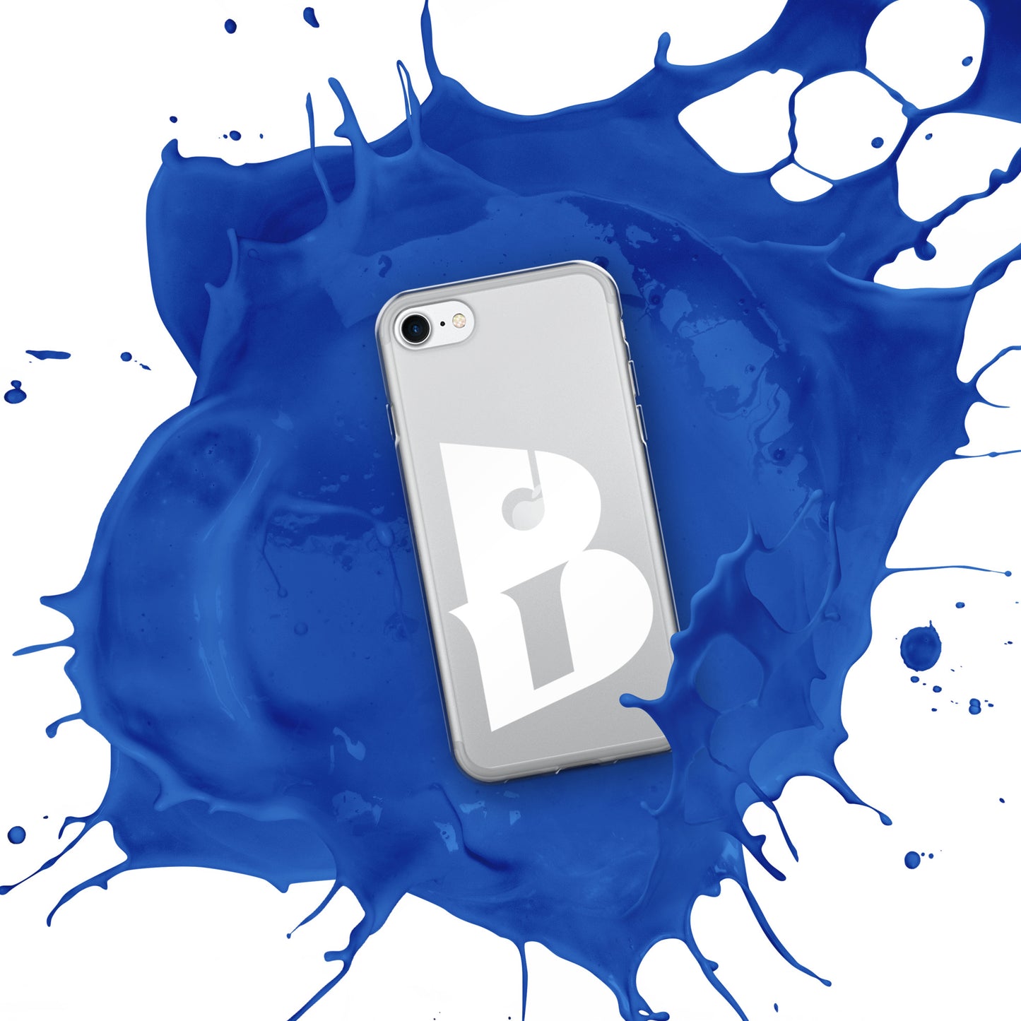 Clear Izy Beats Logo Case for iPhone®