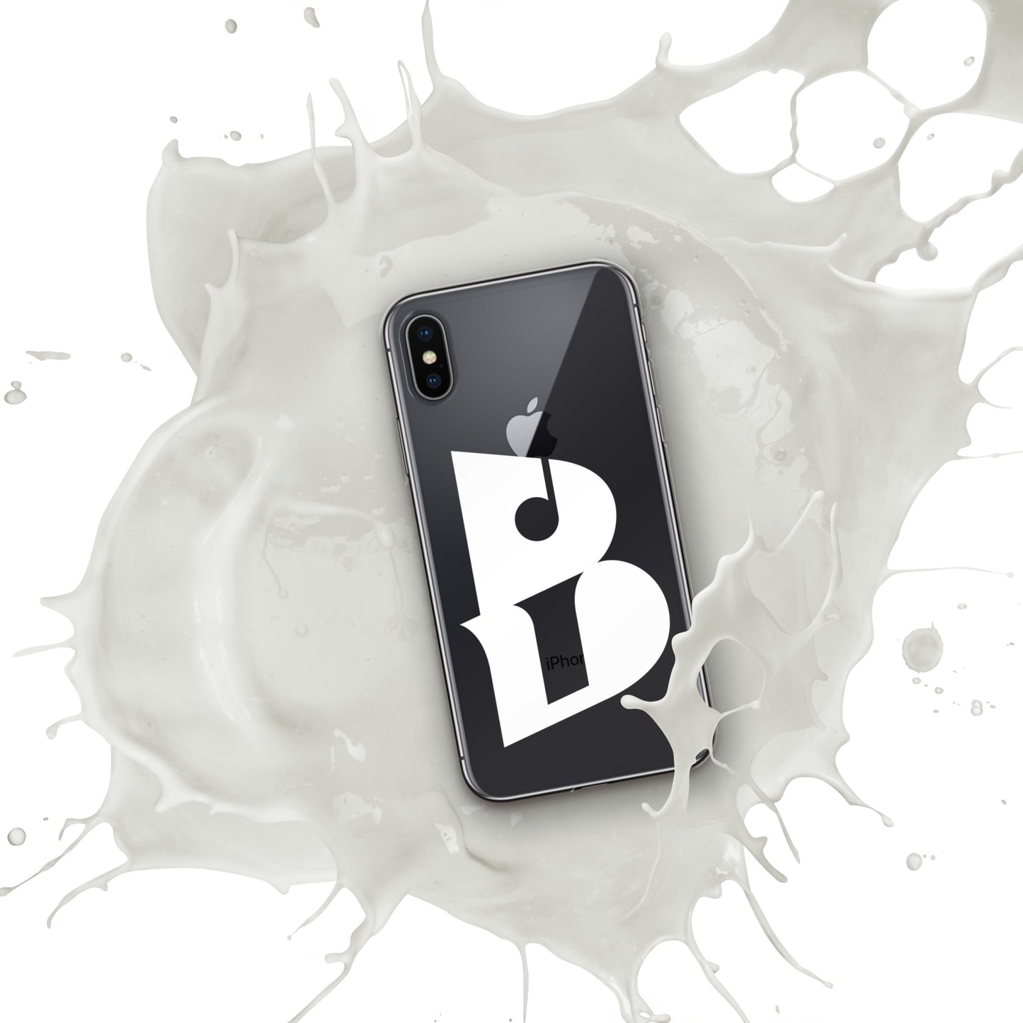 Clear Izy Beats Logo Case for iPhone®