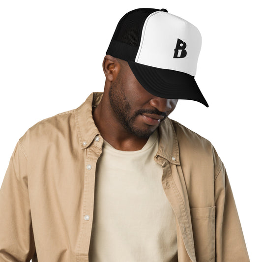 Foam IzyBeats logo trucker hat