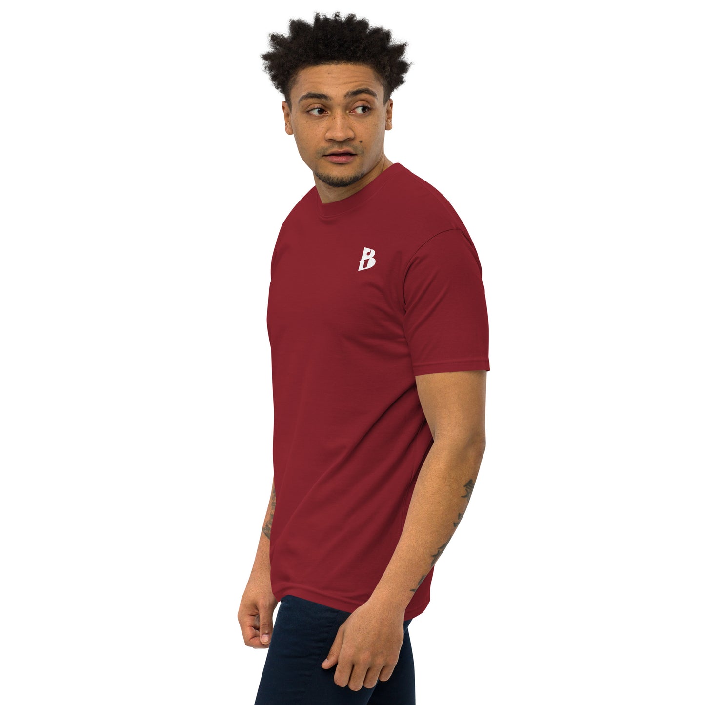 Men’s IzyBeats Logo premium heavyweight tee