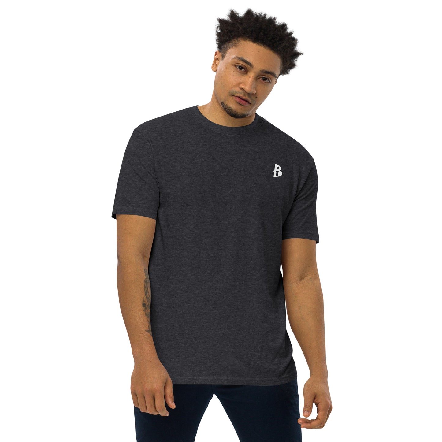 Men’s IzyBeats Logo premium heavyweight tee