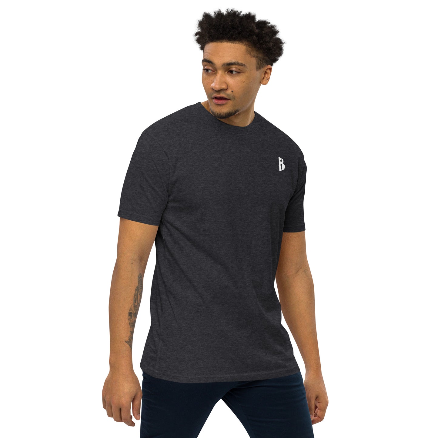 Men’s IzyBeats Logo premium heavyweight tee