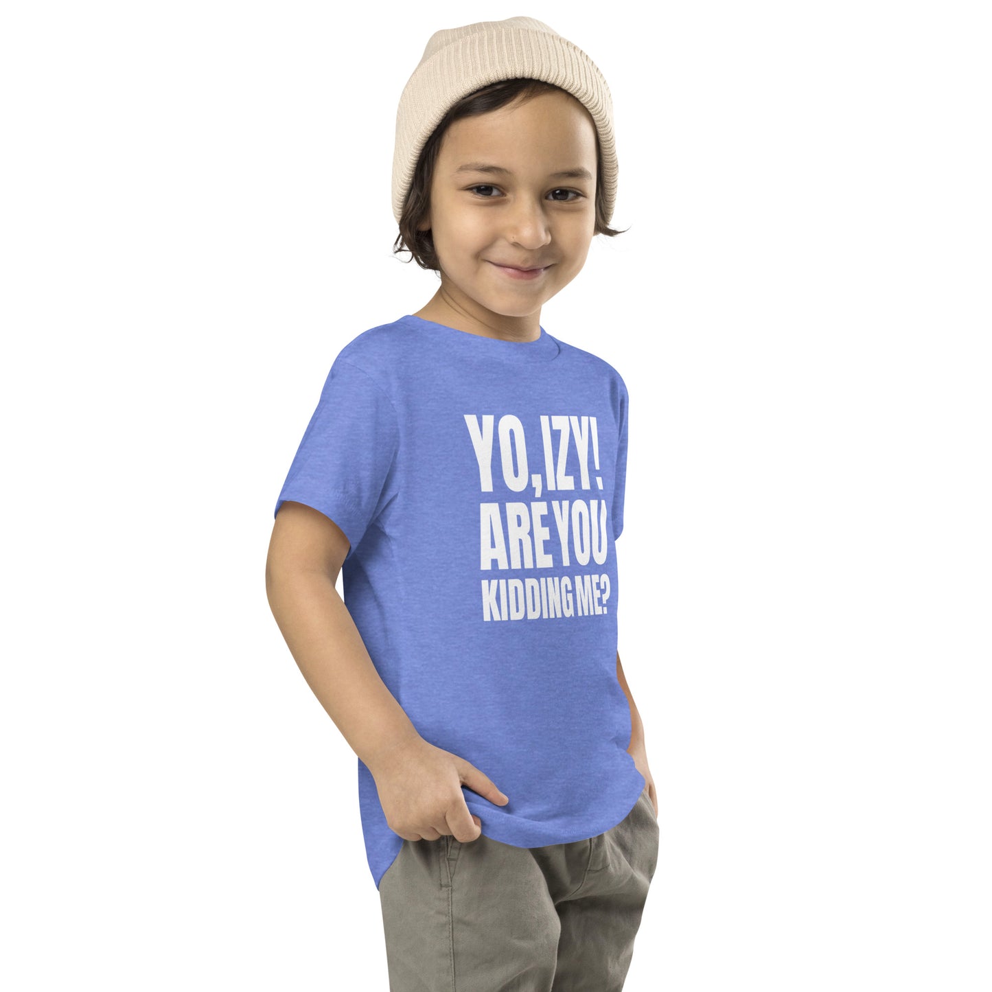 Toddler “Yo, Izy!” Short Sleeve Tee